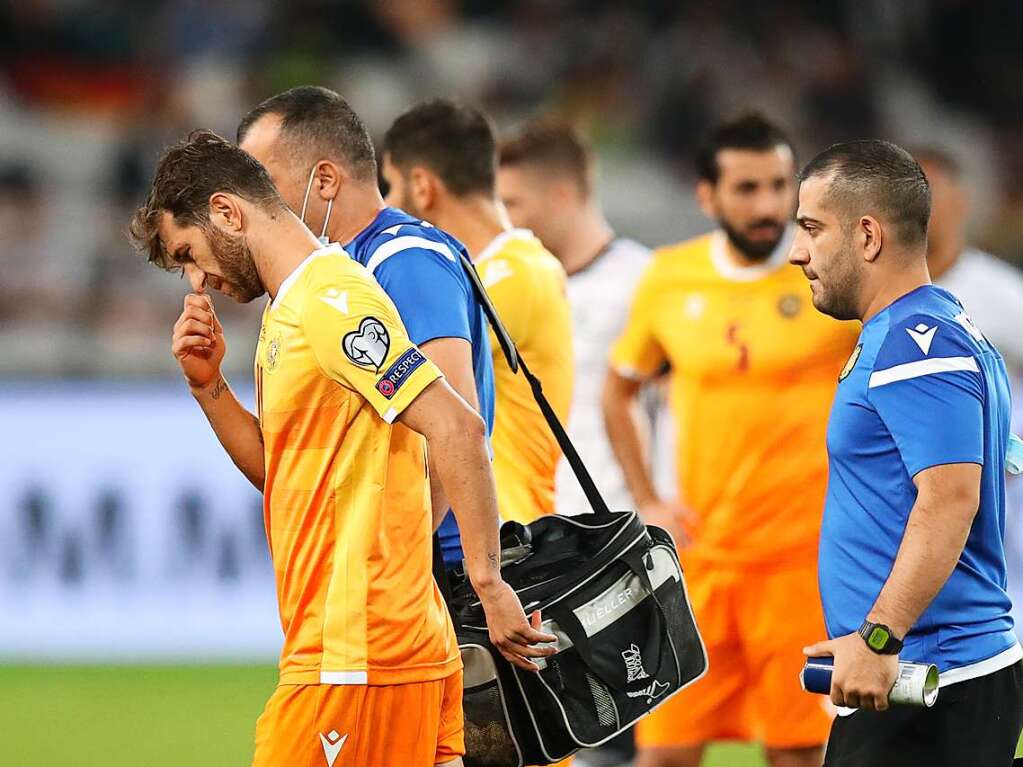 Das WM-Qualifikationsspiel Deutschland gegen Armenien