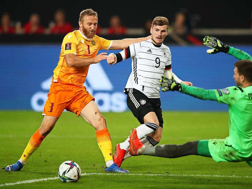 Das WM-Qualifikationsspiel Deutschland gegen Armenien