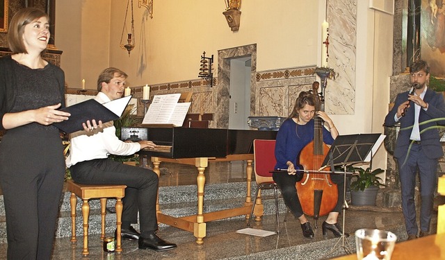 &#8222;Barocke Perlen&#8220; erklangen...stes in der Pfarrkirche in Niederwihl.  | Foto: Karin Stckl-Steinebrunner