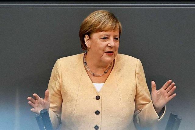 Merkels letzte Bundestags-Sitzung war von Wahlkampf statt Bilanz geprgt
