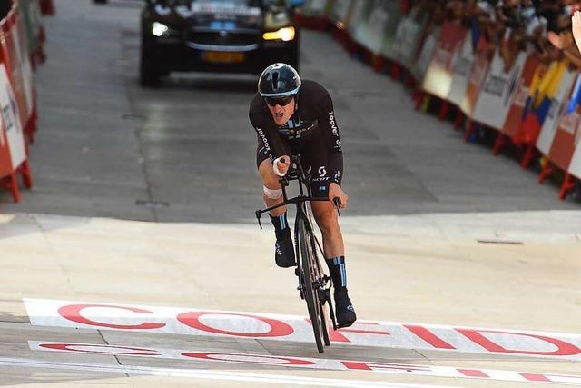 Nico Denz bietet mit seinem Team eine starke Leistung bei der Vuelta