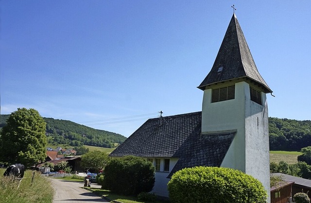 Blick auf die Maria Königin Kapelle: A...kt des kirchlichen Lebens in Detzeln. | Foto: Ursula Freudig Blick auf die Maria Königin Kapelle: A...kt des kirchlichen Lebens in Detzeln. | Foto: Ursula Freudig