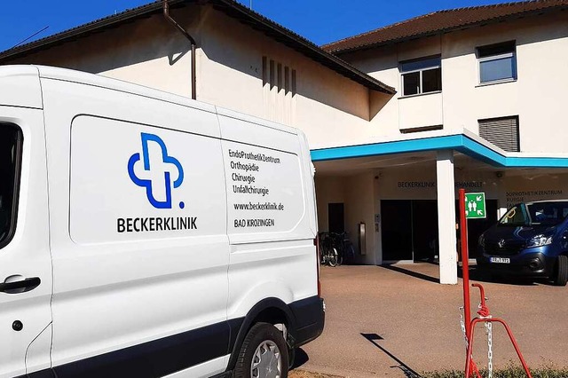 Eingangsbereich der  Beckerklinik in Bad Krozingen  | Foto: Frank Schoch