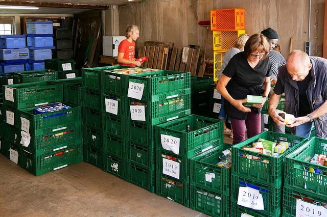 So soll es nach dem 25. September wied...elferinnen und Helfer des Tafelladens.  | Foto: Eva Korinth