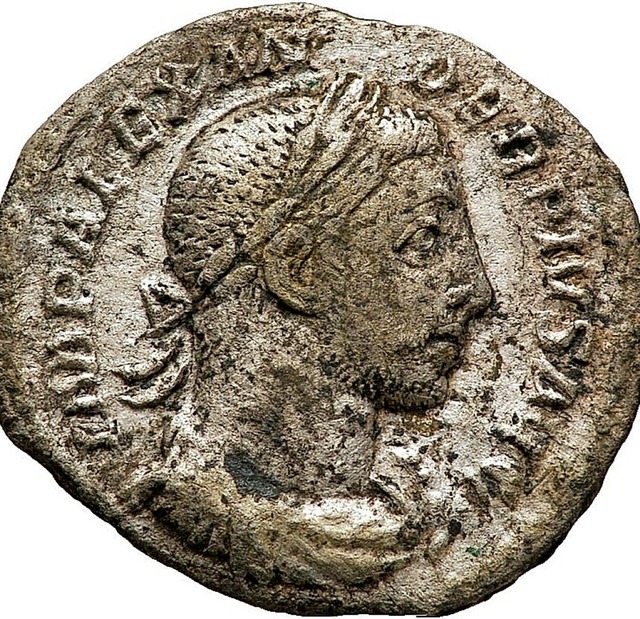 Denar des Severus Alexander (231&#8211;235 n. Chr.)  | Foto: Tonofenfabrik