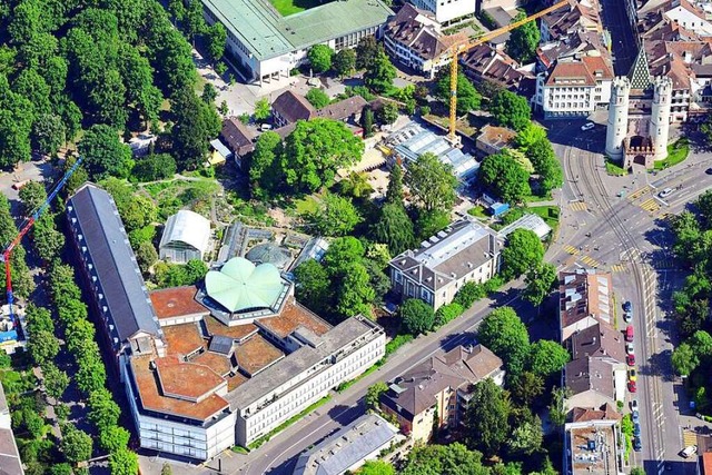 Zwischen Spalentor und Petersplatz: Der Botanische Garten der Universitt Basel.  | Foto: Erich Meyer