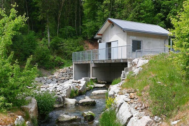 Die Fischtreppe macht die Wasserkraftanlage an der Wutach  durchlssig.  | Foto: Stefan Limberger-Andris