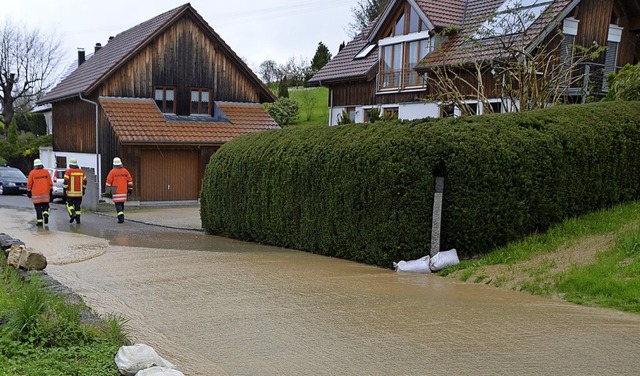 2016 war Welmlingen von Hochwasser betroffen.   | Foto: Victoria Langelott