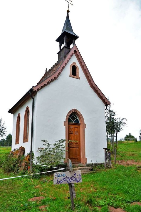 Auch eine kleine Kapelle findet sich auf dem Gelnde.  | Foto: Kathrin Blum