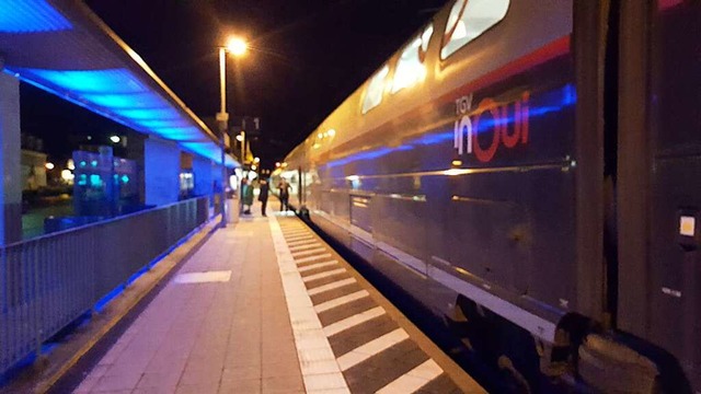 Der franzsische TGV macht auch in Sd...ild aus Emmendingen aus dem Jahr 2018.  | Foto: Felix Lieschke