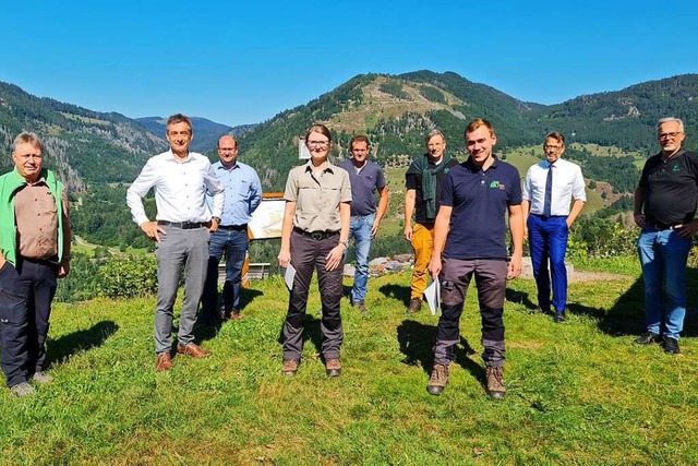 Geballter Sachverstand zum Thema Wald ...s, Otto Fricke und Dirk Teegelbeckers.  | Foto: Gerald Nill