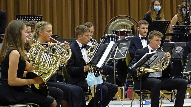 Das Verbandsjugendorchester spielte am...in der Rappensteinhalle in Laufenburg.  | Foto: suedkurier