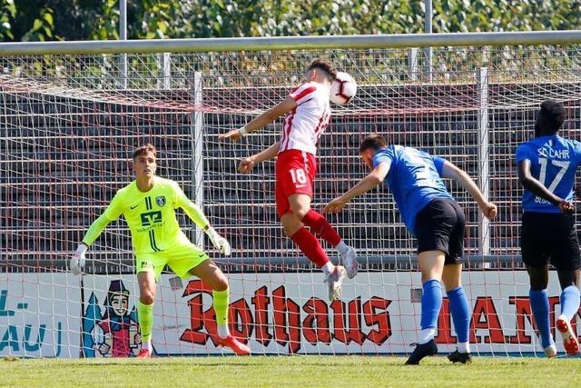 Erste Niederlage in Bhlertal fr den Offenburger FV