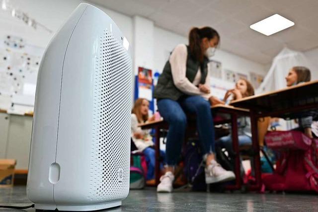 Mobile Luftfilter sind in den Schulen im Kreis Lrrach zum Teil noch rar