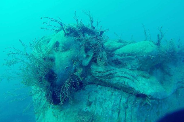 Auf dem Meeresgrund vor Talamone reali...raum:  ein Skulpturenmuseum im Wasser.  | Foto: Archiv Casa dei Pesci