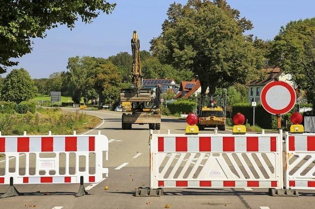 Die Baustelle beginnt