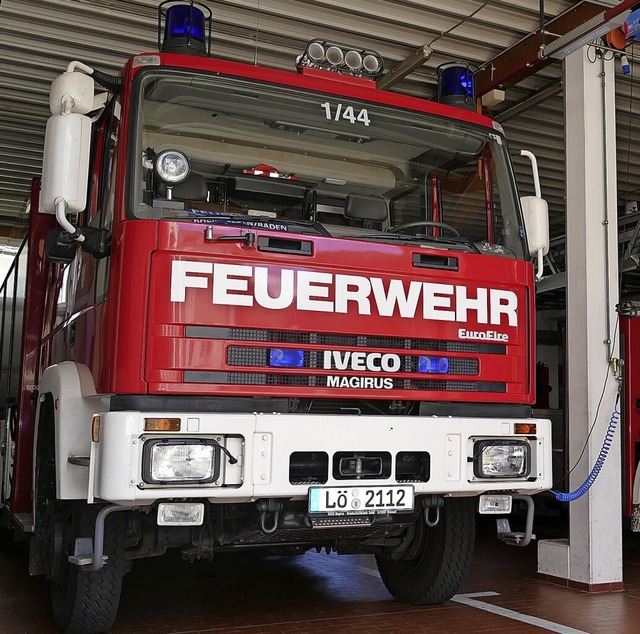 Die Rheinfelder Feuerwehr bekommt ein ... die Bauarbeiten verzgern sich aber.   | Foto: Ingrid Bhm-Jacob