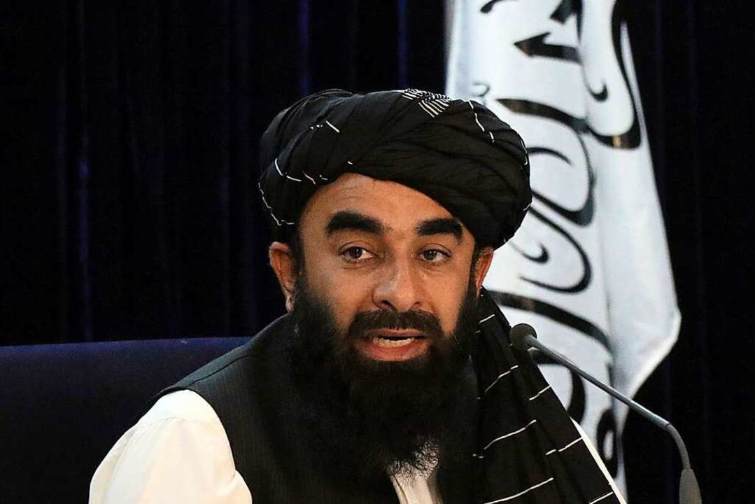 Taliban-Sprecher Sabiullah Mudschahid  | Foto: Muhammad Farooq