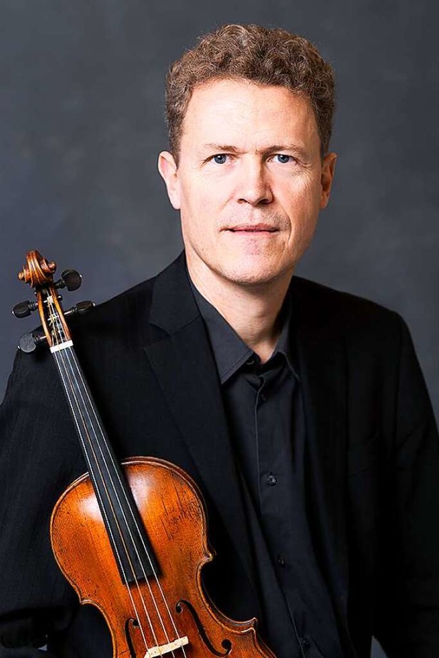 War Violinsolist beim Festkonzert: Gottfried von der Goltz  | Foto: Foppe Schut