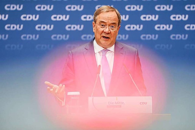 Unions-Kanzlerkandidat Armin Laschet  | Foto: Kay Nietfeld (dpa)
