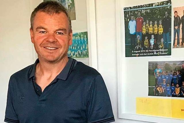 Achim Herr hört nach über 20 Jahren als Vorsitzender der Sportfreunde Grißheim auf