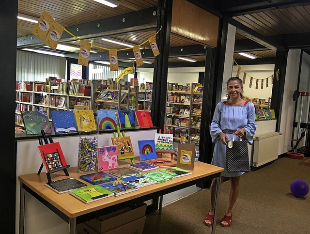 54 Kinder konnte Marion Lay in der Bibliothek Staufen begren.  | Foto: ffentliche Bibliothek