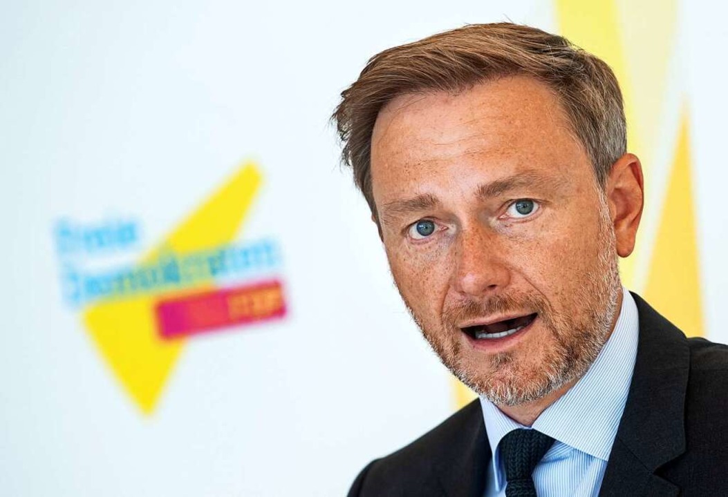 FDP-Chef Christian Lindner  | Foto: Bernd von Jutrczenka (dpa)