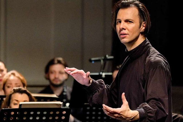 Seit 2018 steht Currentzis an der Spitze des SWR-Symphonieorchesters.  | Foto: Anton  Zavyalov