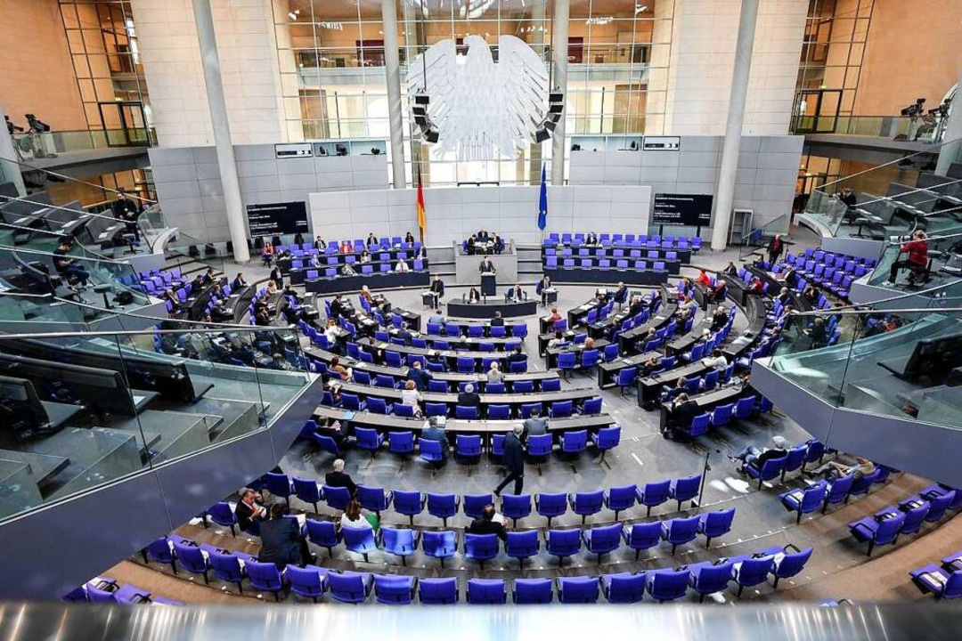 Das Ziel  der Kandidaten im Wahlkreis 288 (Waldshut): ein Sitz im Bundestag  | Foto: Britta Pedersen (dpa)