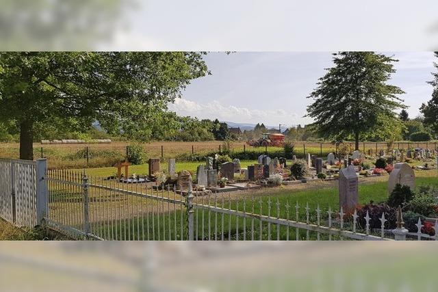Friedhof wird erweitert