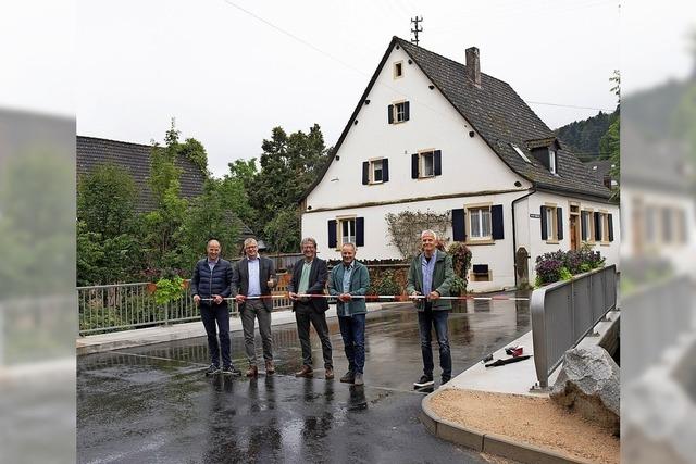 Neue Sulzburger Brcke kostete deutlich weniger