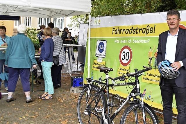 Offenburger erster Fahrradstrae sollen weitere folgen