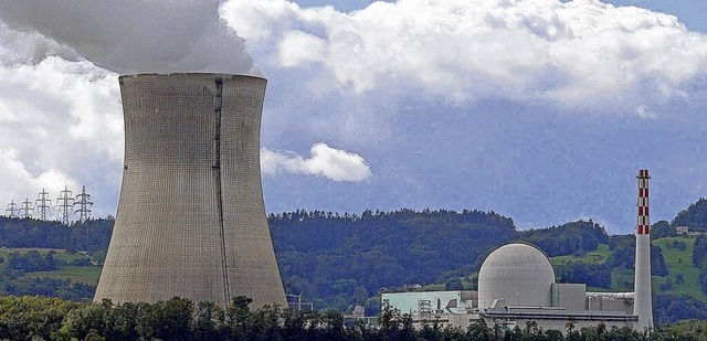 Das Atomkraftwerk in Leibstadt im schweizerischen Aargau  | Foto: Herbst