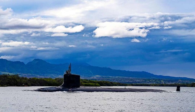 Ein U-Boot der US Navy. Mit einem neue...en mit Nuklearantrieb zu untersttzen.  | Foto: Chief Petty Officer Amanda Gray (dpa)