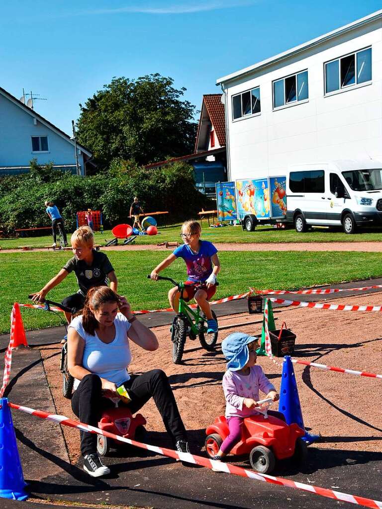 Die Besuchenden des Fests freuten sich ber den Hhepunkt im Vereinsjahr nach der langen Corona-Pause.