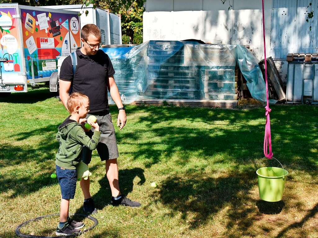 Die Besuchenden des Fests freuten sich ber den Hhepunkt im Vereinsjahr nach der langen Corona-Pause.