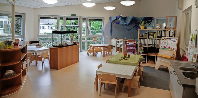 Zeitgemer ausgestattet ist jetzt der Kindergarten St. Landelin.   | Foto: Sandra Decoux-Kone