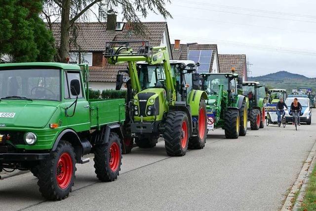 Fotos: Radler und Traktorfahrer demonstrieren gegen Weiterbau der B 31