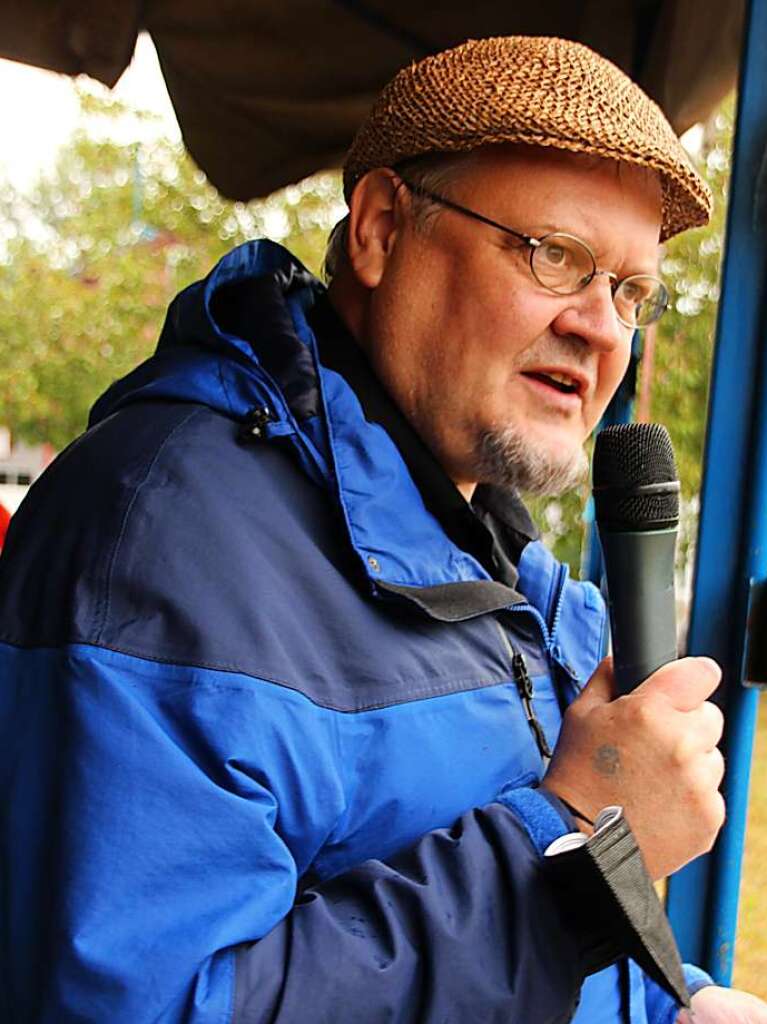 Tobias Pflger, Bundestagskandidat der Linken im Wahlkreis 281 (Freiburg)