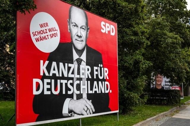 Die SPD liegt in einer Umfrage weiter klar vorn