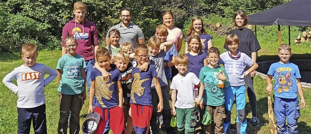 Zelte, Feuer, Abenteuer: Kinder und Betreuer hatten gleichermaen ihren Spa.   | Foto: Kara Tiedemann