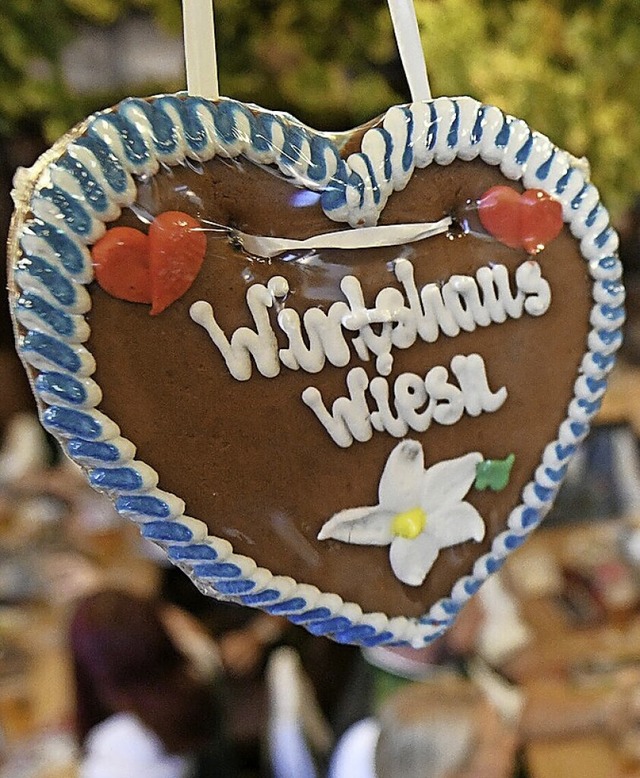 Lebkuchen auf der Wirtshaus-Wiesn  | Foto: Angelika Warmuth (dpa)