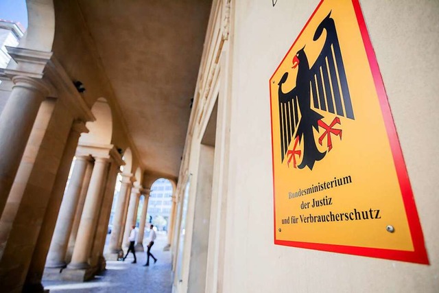 Das Bundesministerium der Justiz und fr Verbraucherschutz.  | Foto: Christoph Soeder (dpa)