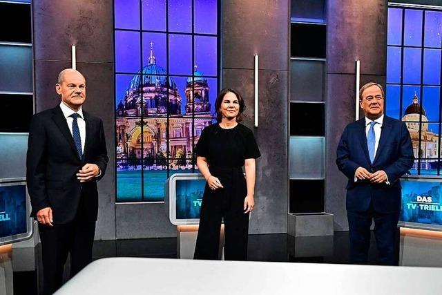 Annalena Baerbock macht im TV-Triell den engagiertesten Eindruck