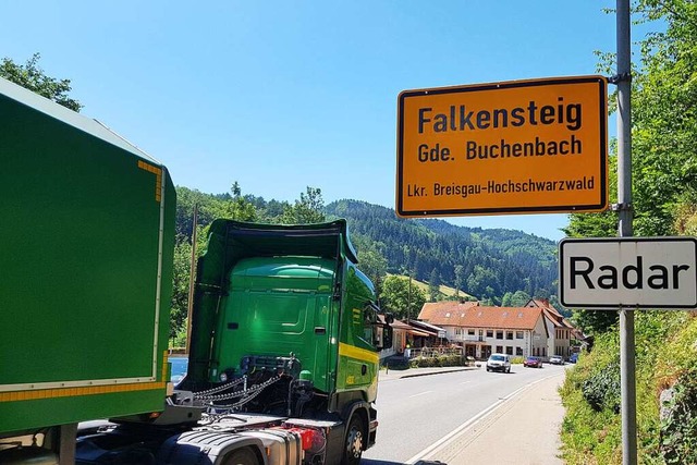Die  angeregte Verkehrswende soll dem ...au in Falkensteig nicht im Weg stehen.  | Foto: Sebastian Wolfrum