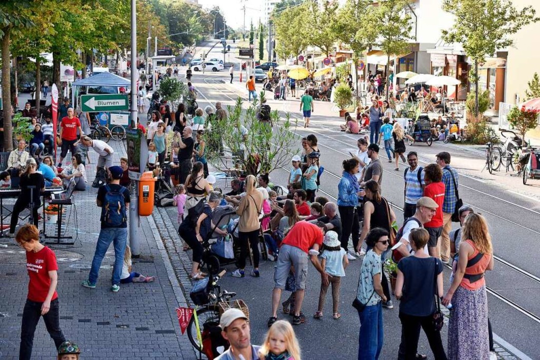 Pop-Up-Boulevard am Samstag in Haslach  | Foto: Thomas Kunz
