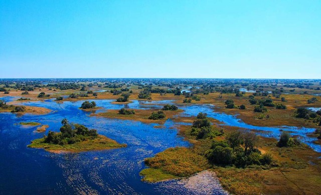 Das Weltnaturerbe Okavango-Delta ist eines der grten Feuchtgebiete Afrkas.  | Foto: Evan Kaminer 8 stock.adobe.com)