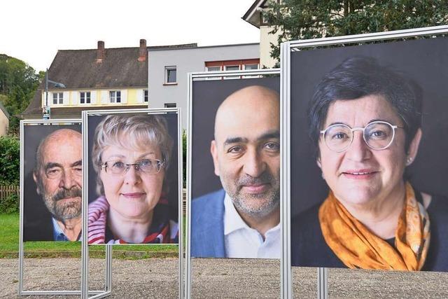 Portrts von Menschen im Fadenkreuz des rechten Terrors in Brombach