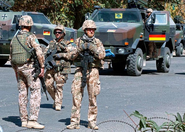 Bundeswehrsoldaten  in Afghanistan  | Foto: SHAH MARAI