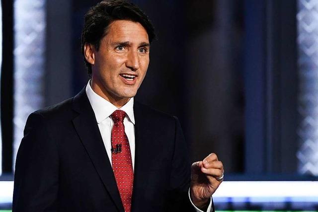 Liberale von Premier Trudeau verpassen absolute Mehrheit